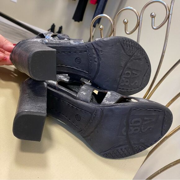 AS 98 gladiator high boot w/wrap around calf ties - Picture 6 of 6